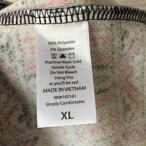 LuLaRoe Cassie Pencil Skirt Geometric Abstract Western Pattern Pull-On Size XL - Picture 10 of 15